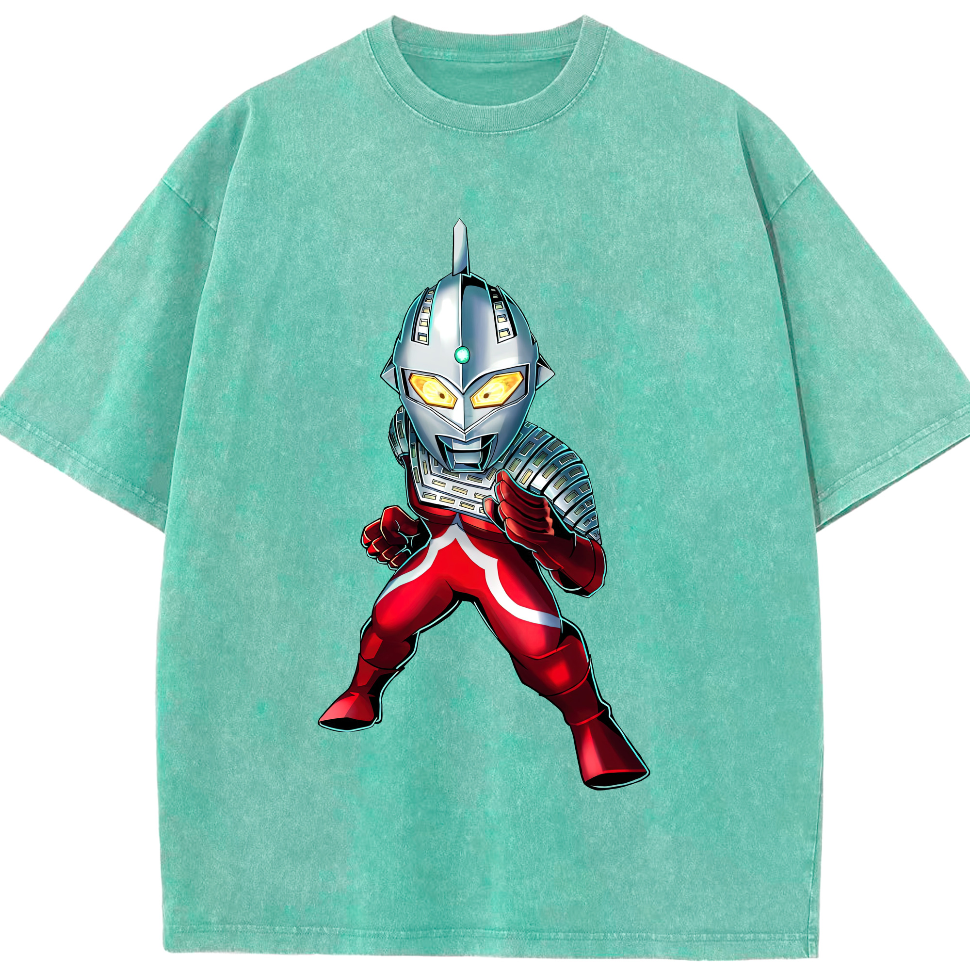 （画像用） ウルトラマン Ultraman 綿100% ヴィンテージ風 半袖Tシャツ（フロントプリント）